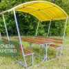 Беседка Компакт на дачу фото 3