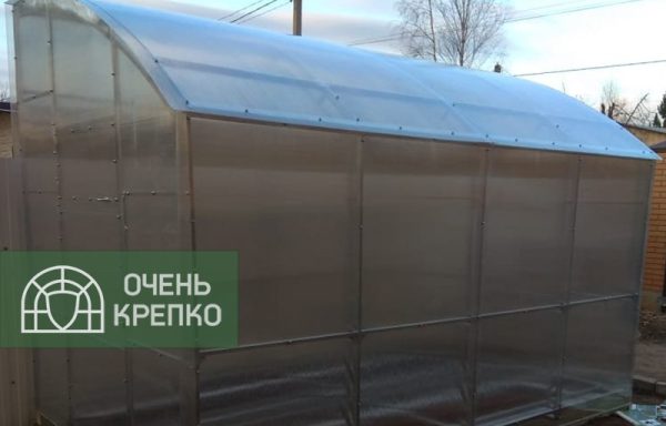 Теплица Пристенная Люкс фото 2